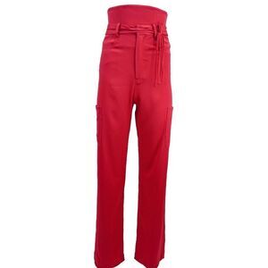 ALEJANDRA ALONSO ROJAS Pant in Tomato Red NWT Size 0